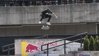 Nyjah Hustons Dominating 1st Place Run  2017 Red Bull HART LINES [upl. by Abebi]