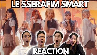 WE ARE SPEECHLESS  LE SSERAFIM 르세라핌 Smart MV  Special Performance REACTION [upl. by Lisle]