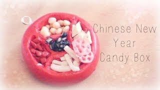 Chinese New Year Candy Box Polymer Clay Tutorial [upl. by Deb]