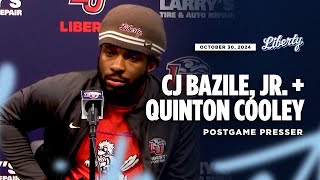 CJ Bazile Jr amp Quinton Cooley Talk About The JSU Game [upl. by Bernardo127]