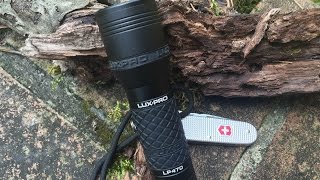 LUXPRO LP470 TACTICAL FLASHLIGHT REVIEW [upl. by Katy]