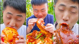 ASMR Mukbang Chinese Spicy Food Challenges 🌶🌶🌶 Tik Tok China 21 [upl. by Croner]