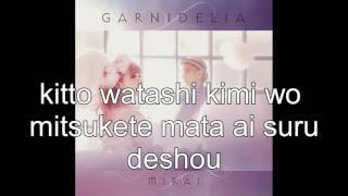 mirai GARNIDELIA with lyrics [upl. by Atteselrahc]