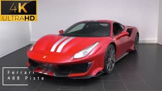 4K Ferrari 488 Pista  Sound Interior and Exterior in detail [upl. by Hardunn]