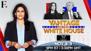 LIVE from White House  Voting Underway In Tense TrumpHarris clash  Vantage with Palki Sharma [upl. by Motteo]