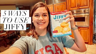 5 EASY WAYS TO USE JIFFY CORNBREAD MIX WHEN YOURE ON A BUDGET THE SIMPLIFIED SAVER [upl. by Esaj916]