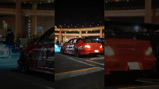 Daikoku Car Meet in the Tokyo Drift Evo 🔥 cars jdm japan [upl. by Enenaej]