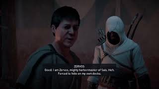 Speak with the merchants of Sais about Zervos Conflicts of Interest Assassins Creed Origins [upl. by Elenahc213]