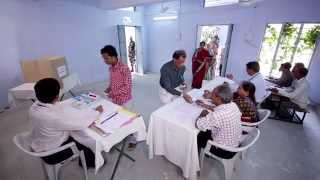 SETTING UP EVM IN POLLING STATION [upl. by Harmonie936]