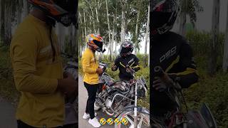 I am hero  🤣😁 shorts youtubeshorts ktm duke390 rider shortsfeed [upl. by Galligan154]