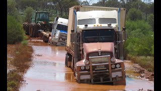 Camiones y Grúas Atascados en el barro Truck stuck in the mud [upl. by Thorn]