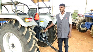 Powertrac Euro 50 tractors top link bracket  Srilankan Tamil [upl. by Suivatram]