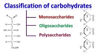 Carbohydrates  classification of carbohydrates [upl. by Nafets782]