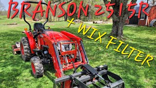 BRANSON 2515R REVIEW and WIX ENGINE FILTER [upl. by Alvin]