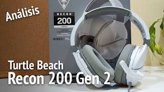 Análisis Recon 200 Gen 2 de Turtle Beach económicos y con buen micro [upl. by Assirhc]