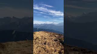 Switzerland in 15 seconds 😍 Niederhorn switzerland swissalps [upl. by Hsoj458]