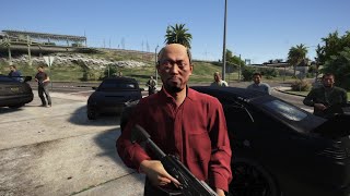 GTA 5 NPC Wars 79  Ballas vs Kkangpae 깡패 npcwars [upl. by Hadihsar336]