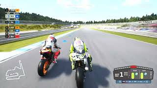 Clever Overtake From Valentino Rossi Give Him a Victory in This Motogp Race [upl. by Ayouqes]