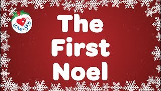 The First Noel with Lyrics  Christmas Song amp Carol [upl. by Elatnahs71]