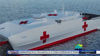 Austal proposes using Expeditionary Fast Transports as hospital ships [upl. by Christmann215]