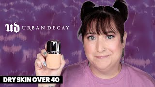 URBAN DECAY FACE BOND FOUNDATION  Dry Skin Review amp Wear Test [upl. by Il]