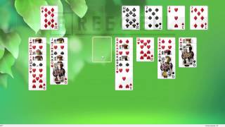 Solution to freecell game 8377 in HD [upl. by Sande51]