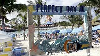 Perfect Day at CocoCay Bahamas Oasis of the Seas Eastern Caribbean December 2022 Part 6 [upl. by Chancelor]