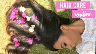 My Hair Care Routine \ For Oily Scalp and Fine Dry Hair [upl. by Mabelle]