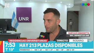 Residencias universitarias requisitos a tener en cuenta ► Telefe Rosario [upl. by Laughry]