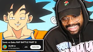 Sonic vs Goku Part 2  Trunks vs Link RAP BATTLE REACTION [upl. by Ahcsropal]