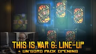 This Is War 6 Lineup  Hearthstone UnGoro packs opening [upl. by Olva]