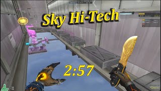 CF West Pro Parkour God Record 257 Sky HiTech [upl. by Acnaiv]