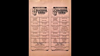 Grateful Dead  101674  Winterland Arena  San Francisco CA  sbd [upl. by Morrell655]