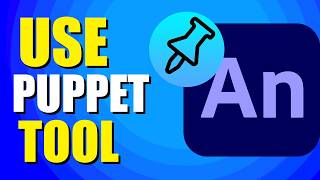 How To Use Puppet Tool In Adobe Animate Quick amp Easy [upl. by Ahtinak579]