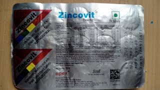 zincovit tablet review in hindi uses benefits Side effects doses [upl. by Odnam116]