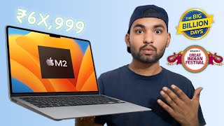 MacBook Air M2 Price in Flipkart Big Billion Day amp Great Indian Festival 2024 Sale  Apple Laptop [upl. by Selyn708]