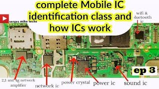 how identify mobile phone chips componentsSamsung Note 8 board chip components information [upl. by Romola981]