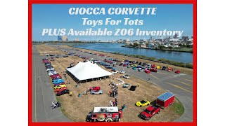 Ciocca Corvette 2024 Toys for Tots Corvette Run amp Z06 Inventory Walk [upl. by Naujat]