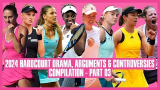 Tennis Hard Court Drama 2024  Part 03  Why Not Warning for the Tournament  Dirty Towels [upl. by Joktan]