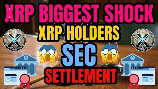 RIPPLE XRP  NEW SEC SETTLEMENT UPDATE  WHEN WILL ALTSEASON START  XRP BIGGEST NEWS TODAYS [upl. by Fritz]