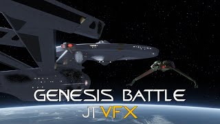 JTVFX Star Trek III The Search for Spock  Genesis Battle Recreation [upl. by Islean559]