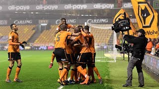 Ruben Neves Goal of the Season  Wolves 20 Derby County  Highlights [upl. by Lombard]