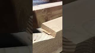 Chisel Finishing on a Beam woodworking timberframe [upl. by De]