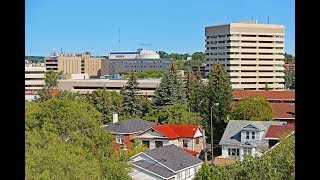 Sudbury Ontario Driving Around Downtown August 2017 [upl. by Anatol224]