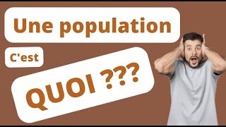 BCPST  Définition de population en mini cours [upl. by Aidualk912]