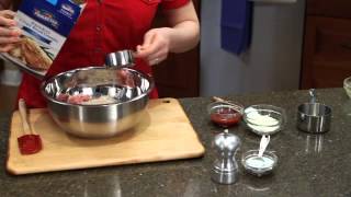 How to Make Healthier Meat Loaf with Betty Crocker [upl. by Mariel907]