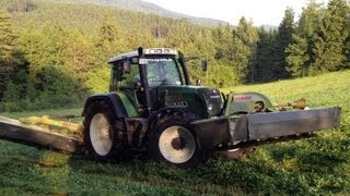 Fendt 820 mit Claas Disco 8550 Plus  Schmetterling [upl. by Ilan162]