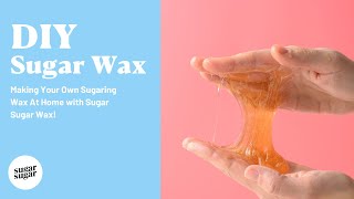 DIY Sugaring Wax Making Sugaring Wax At Home With Sugar Sugar Wax [upl. by Farr384]