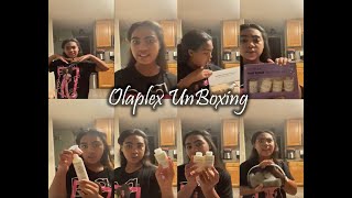 Olaplex UnBoxing I olaplex unboxing viralproducts [upl. by Grefer]