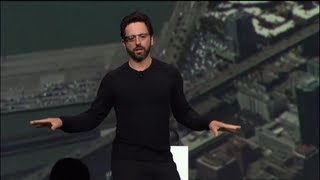 Project Glass Live Demo At Google IO [upl. by Rajewski818]